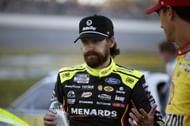 Ryan Blaney after the NASCAR Cup Series race at Talladega Superspeedway. Source: Getty